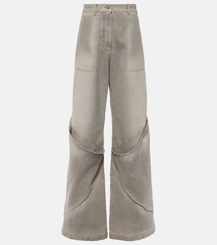 The Attico Jean wide taille basse - The Attico - Modalova