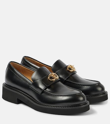 Mocassins VLogo en cuir - Valentino Garavani - Modalova