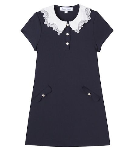 Robe en coton et dentelle - Tartine et Chocolat - Modalova