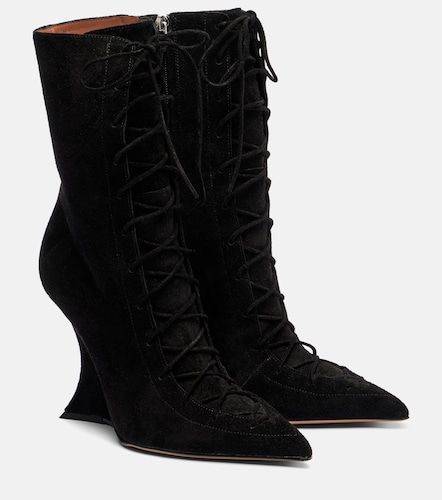 Bottines Nina 105 en daim - Paris Texas - Modalova