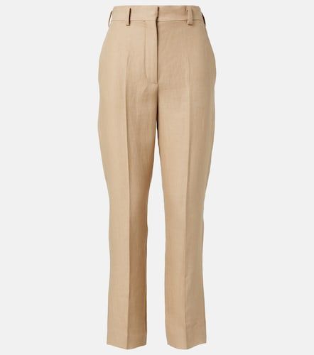 Pantalon droit Neo Derk en crêpe de lin - Loro Piana - Modalova