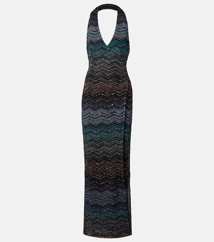 Robe longue en lamé à sequins - Missoni - Modalova