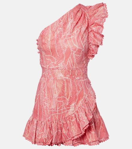 Robe Corinne imprimée en lamé de coton mélangé - Poupette St Barth - Modalova