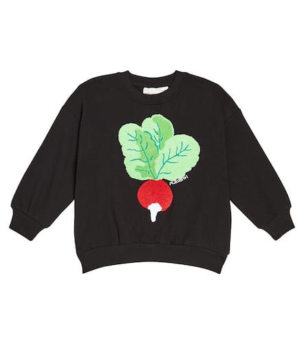 Sweat-shirt Radish brodé en coton - Mini Rodini - Modalova