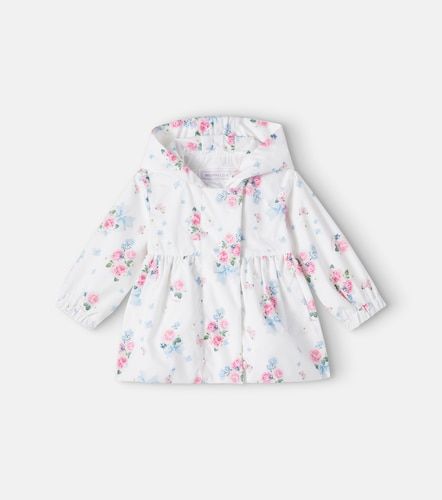 Veste imperméable à fleurs - Monnalisa - Modalova