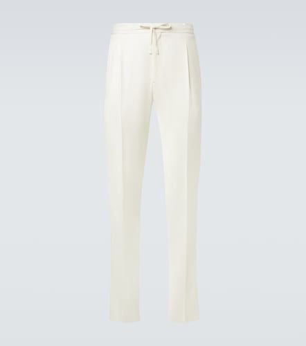 Lardini Pantalon en laine vierge - Lardini - Modalova