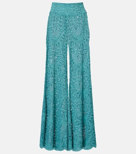 Pantalon ample Paloma en dentelle - Alexandra Miro - Modalova