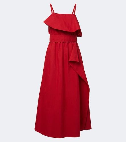 Robe midi Reign en coton mélangé - Proenza Schouler - Modalova
