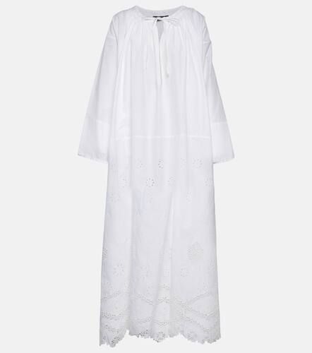 Robe longue Nelya brodée en coton - Nili Lotan - Modalova