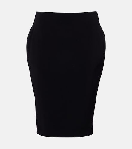 Jupe crayon à taille haute - Saint Laurent - Modalova