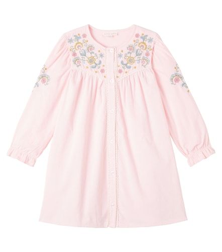 Robe Floriane en velours côtelé à fleurs - Louise Misha - Modalova