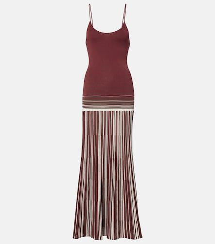 Robe longue Cecile rayée en coton mélangé - Faithfull - Modalova