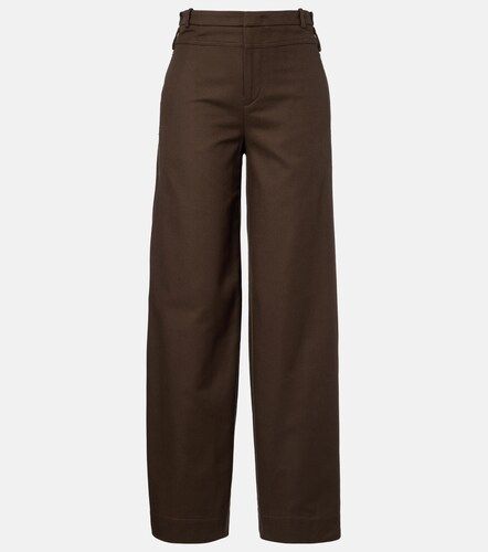 Pantalon ample en sergé de coton - Vince - Modalova