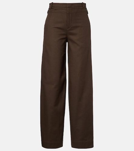 Pantalon ample en sergé de coton - Vince - Modalova