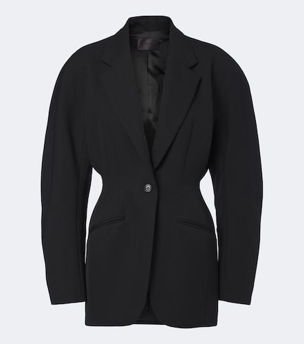 Mugler Blazer en laine vierge - Mugler - Modalova