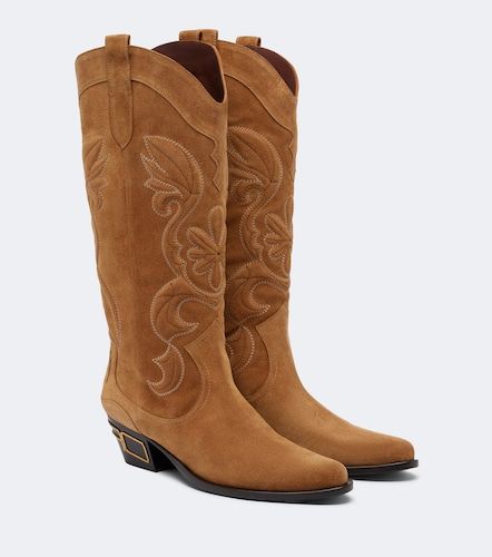 Etro Bottes santiags en daim - Etro - Modalova