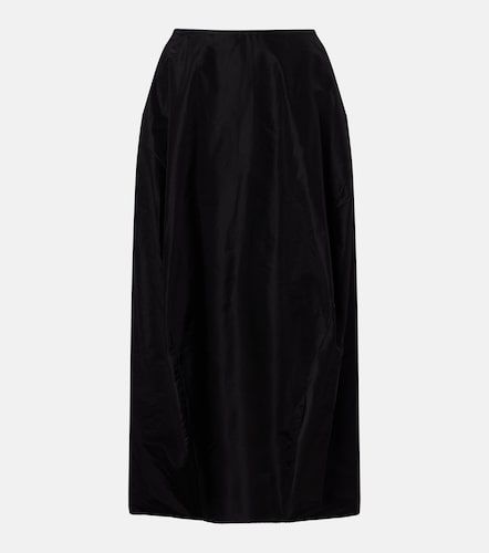 Jupe midi Galyra en coton et soie - The Row - Modalova