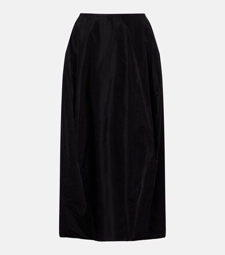 Jupe midi Galyra en coton et soie - The Row - Modalova
