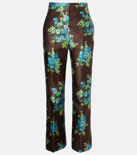 Alémais Pantalon évasé à fleurs - Alemais - Modalova