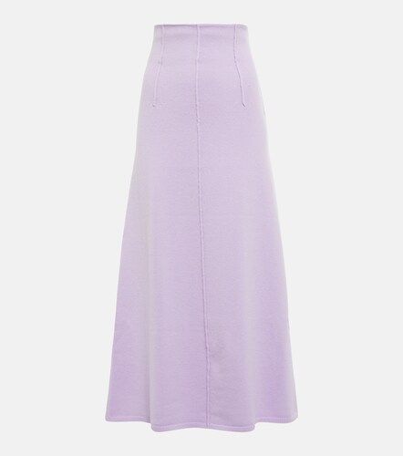 Jupe midi Modern Statements en laine et cachemire mélangés - Dorothee Schumacher - Modalova