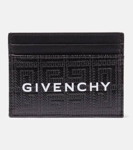 Porte-cartes 4G en cuir et toile - Givenchy - Modalova