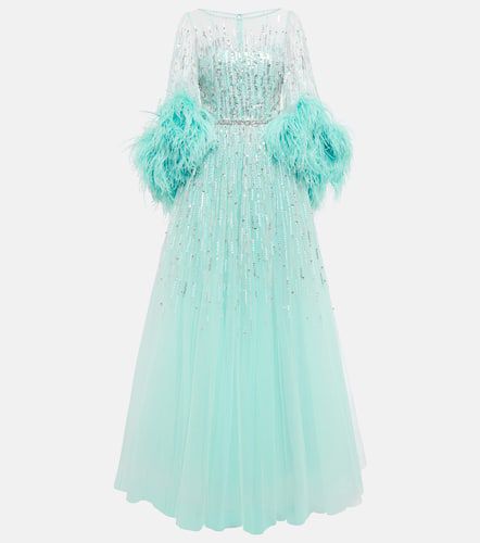 Robe longue Imani à ornements - Jenny Packham - Modalova