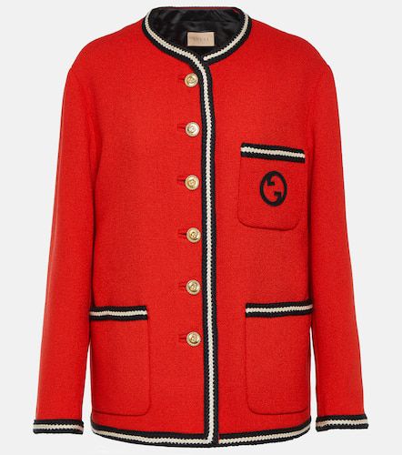 Gucci Veste GG en laine mélangée - Gucci - Modalova