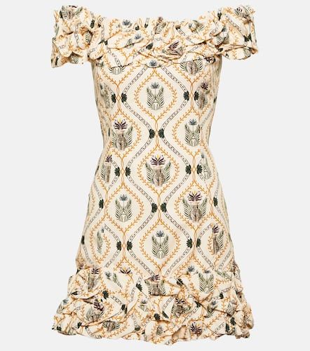 Robe Jardín Jarrón imprimée en coton - Agua by Agua Bendita - Modalova