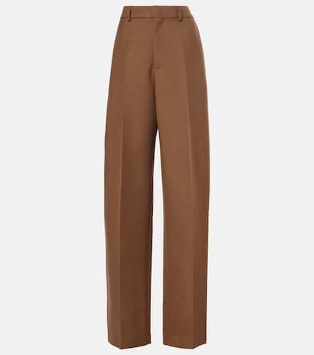 Pantalon ample à taille haute en laine - Tod's - Modalova