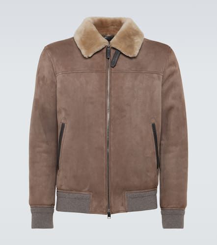 Brioni Veste en daim et shearling - Brioni - Modalova