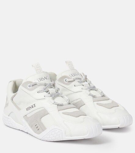 Versace Baskets Galaxia en cuir - Versace - Modalova