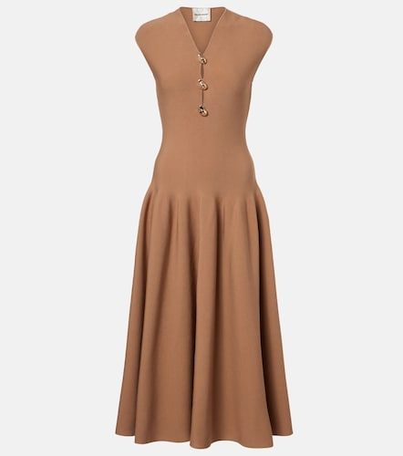 Robe midi à ornements - Roland Mouret - Modalova