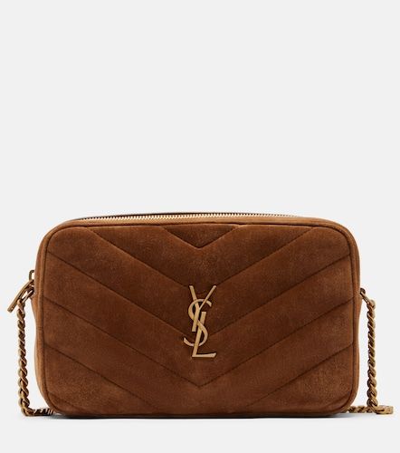 Sac à bandoulière Loulou Medium en daim - Saint Laurent - Modalova