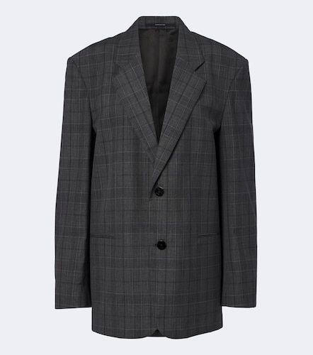 Gucci Blazer en laine à carreaux - Gucci - Modalova