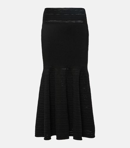 Jupe midi en jersey - Victoria Beckham - Modalova