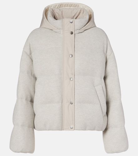 Veste doudoune en cachemire mélangé - Brunello Cucinelli - Modalova