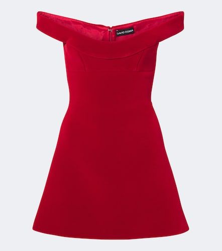 David Koma Robe en velours - David Koma - Modalova