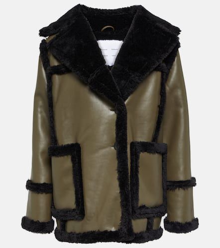 Veste White Label à shearling synthétique - Proenza Schouler - Modalova