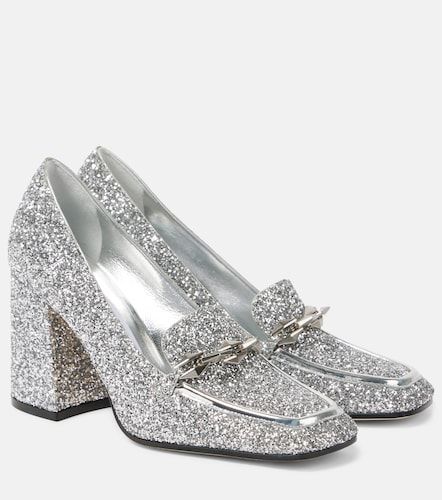 Mocassins Diamond Tilda 85 à paillettes - Jimmy Choo - Modalova
