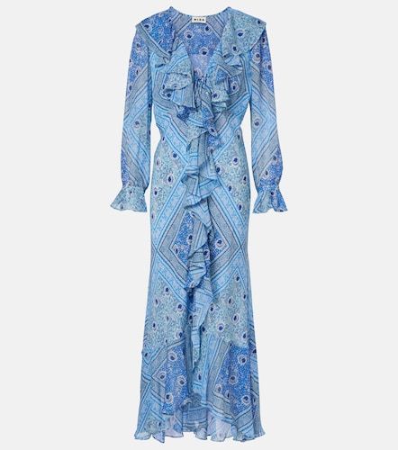 Rixo Robe longue Gracye en soie - Rixo - Modalova