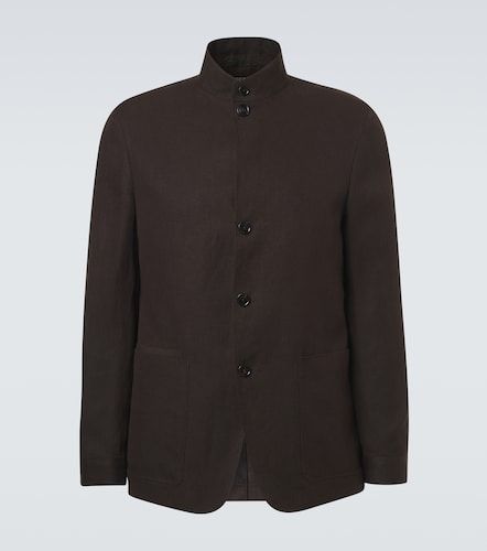 Zegna Veste Il Conte en lin - Zegna - Modalova