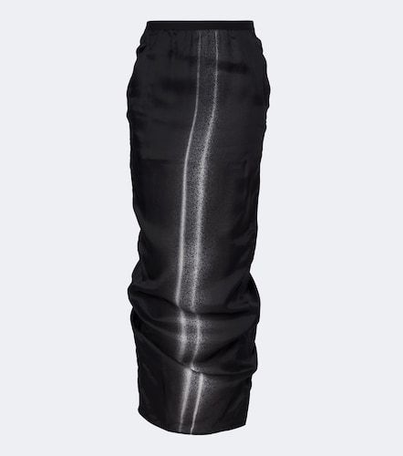 Jupe longue Soft Pillar à imprimé - Rick Owens - Modalova