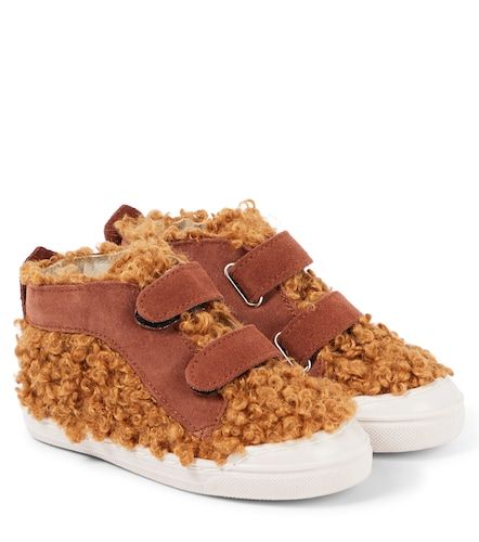 PèPè Baskets en shearling synthétique - PePe - Modalova
