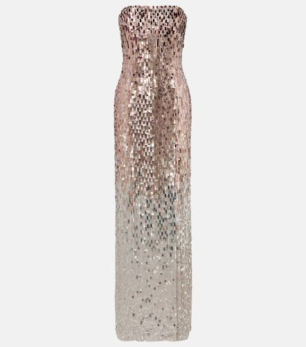 Robe bustier longue Lucille à sequins - Jenny Packham - Modalova