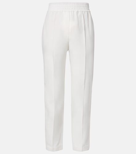 Pantalon droit à taille mi-haute - Brunello Cucinelli - Modalova