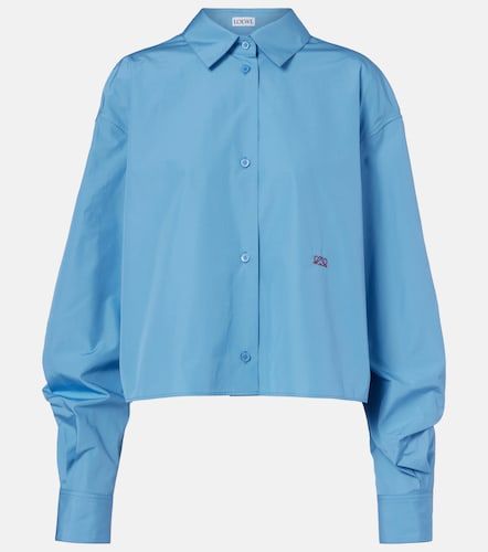 Chemise Anagram brodée en coton - Loewe - Modalova