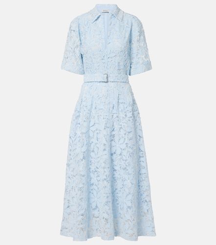 Robe midi Deanna en dentelle de coton - Simkhai - Modalova