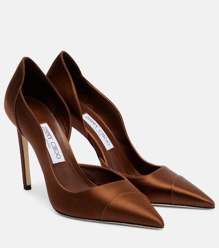 Escarpins Brigitte en satin - Jimmy Choo - Modalova