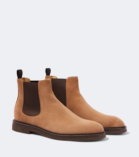 Bottines Chelsea en daim - Brunello Cucinelli - Modalova