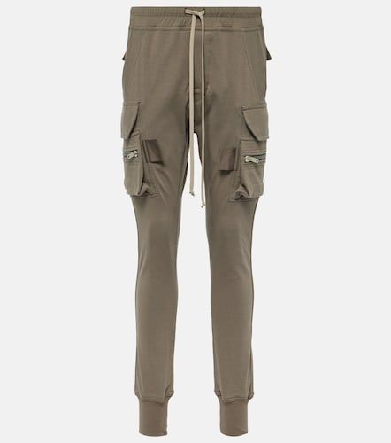 Pantalon cargo skinny en coton à taille haute - Rick Owens - Modalova